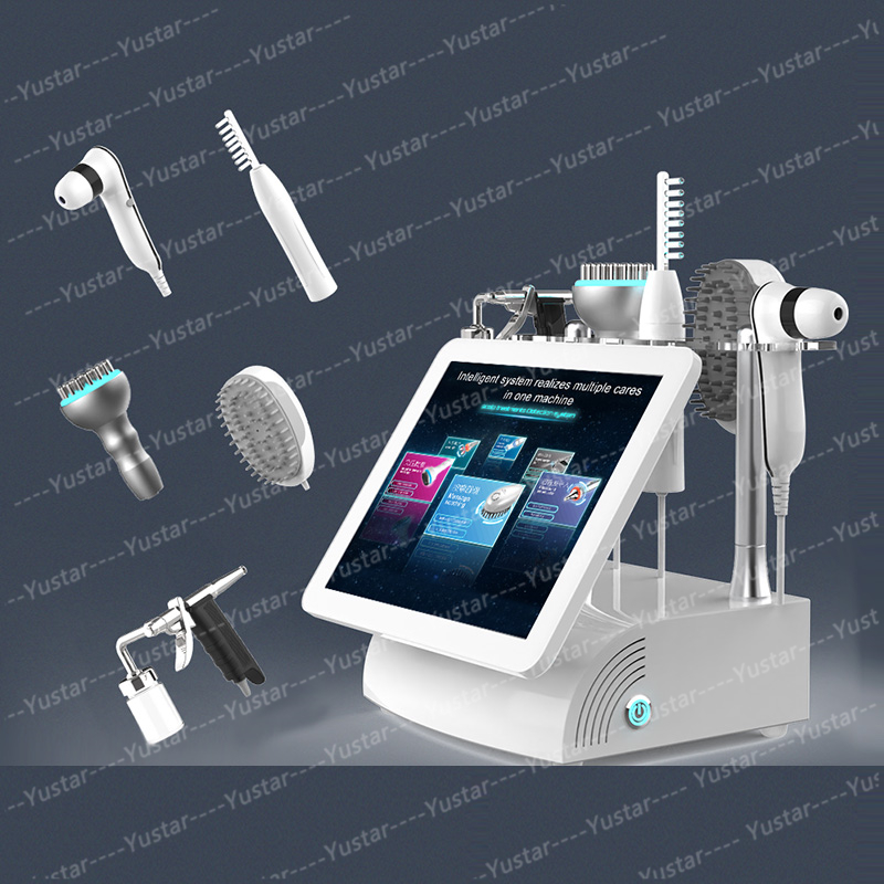 2024 Five-in-one Head for Scalp Environment Detection Scalp Care All-in-one Device Hair Follicle Care Head Massage Scalp Health