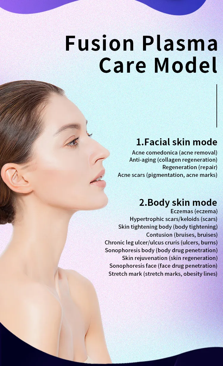 Advanced Cold Plasma Skin Treatment Device for Wrinkles and Acne Scars