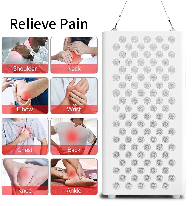 4 Wavelengths Red Light Therapy Device for Skin Rejuvenation