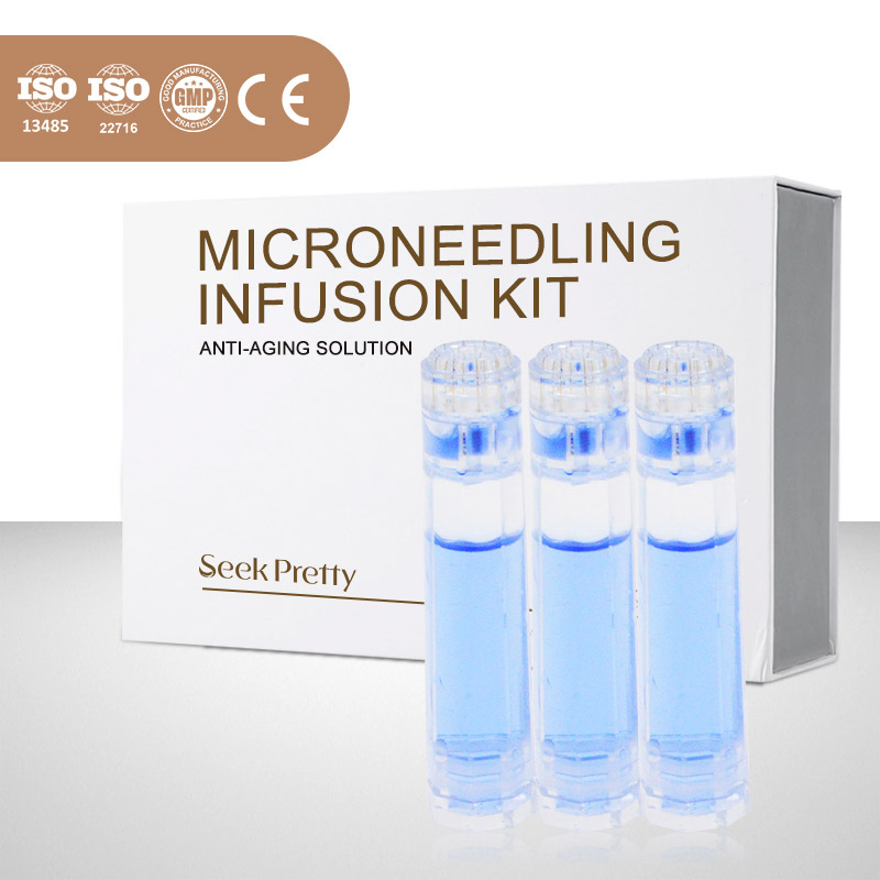 Seek Pretty 0.25mm 0.5mm 0.75mm Multiple Options Available Head Massager Hair Regrowth Microneedle Derma Stamp Device