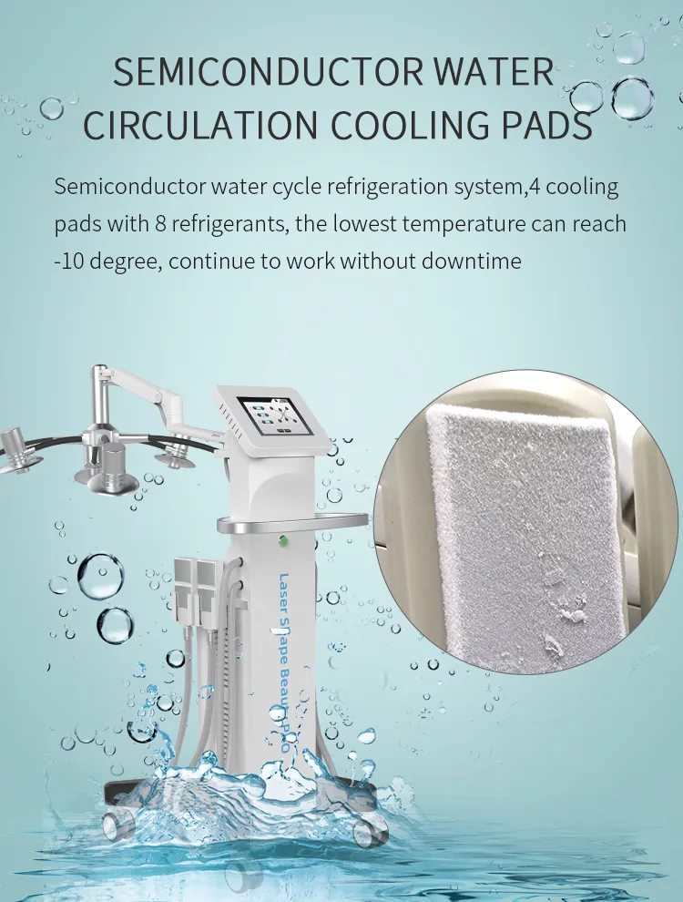 2024 Non-Invasive 6D Lipolaser 635nm 532nm Body Contouring SPA Use Device