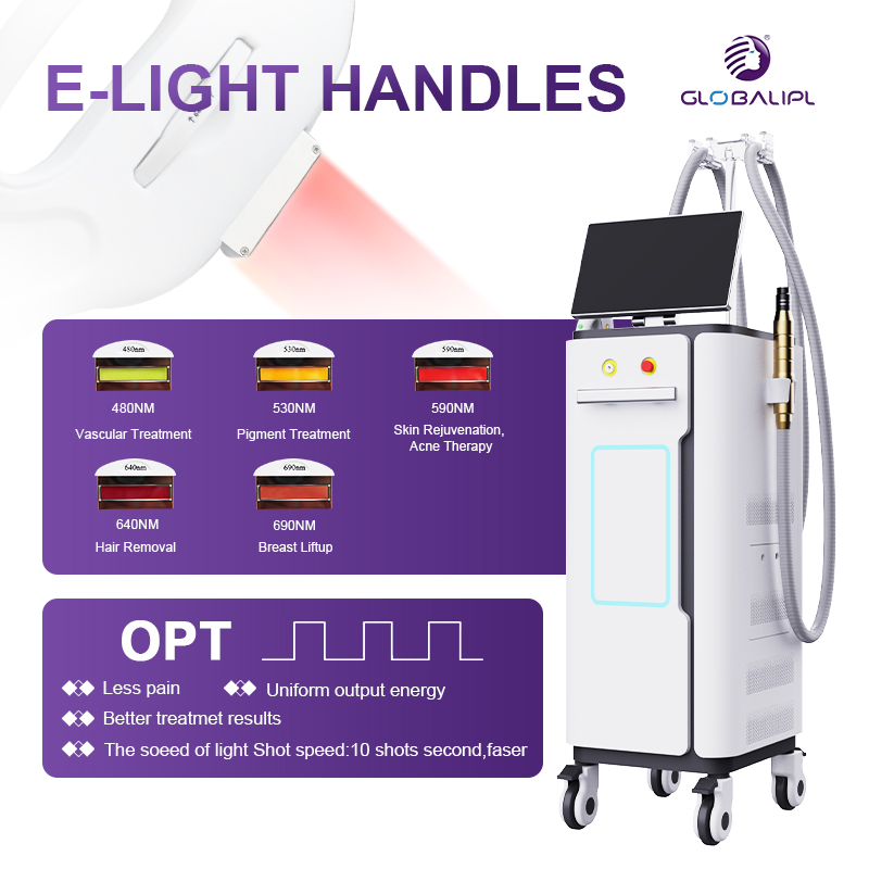 Professional E Light Skin Rejuvenation Machine High Quality IPL Depilator Hair Removal Device