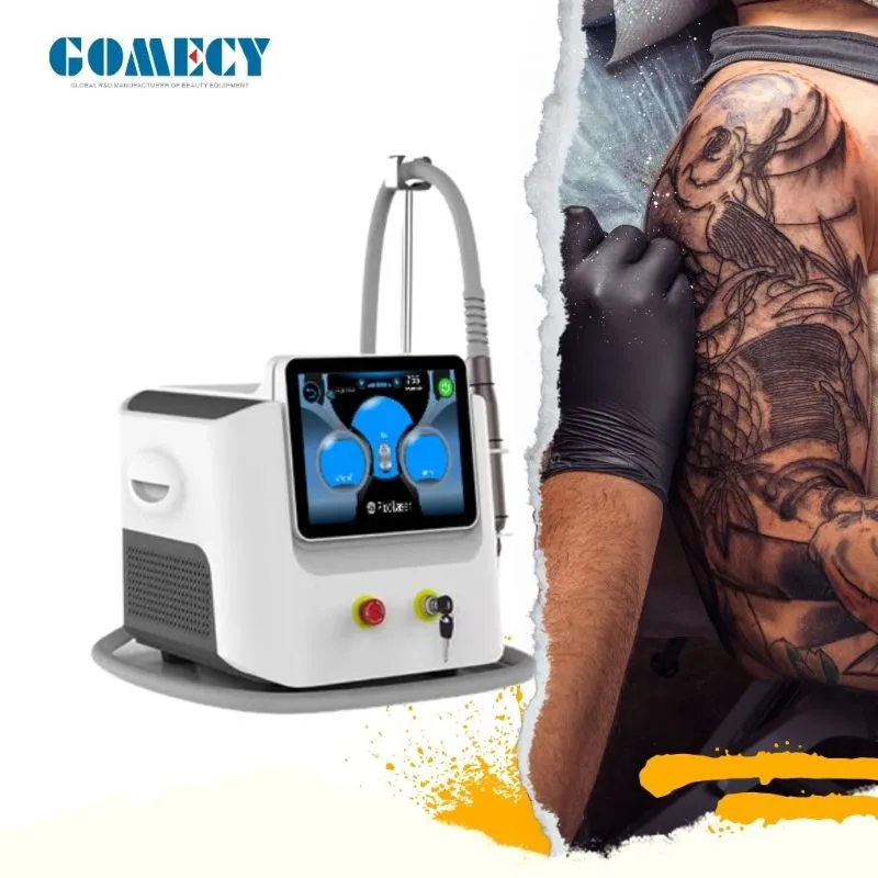 Portable Tattoo Removal ND YAG Laser Beauty Equipment 1064nm 532nm Laser Device