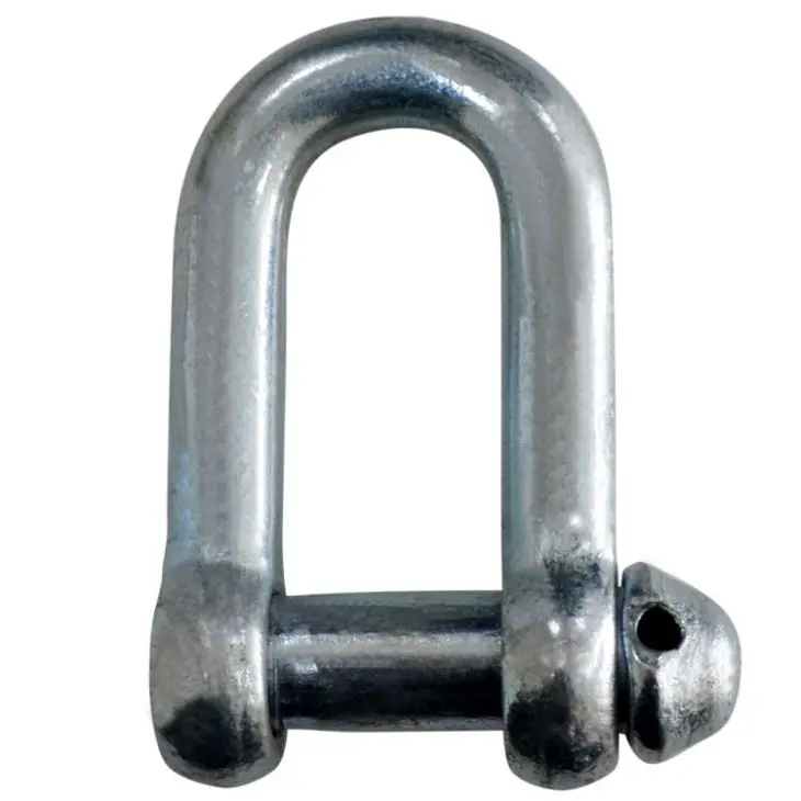 Wholesale 10mm Galvanized Trawling Shackles with Round Head Screw Pin Pricelist, Quotes