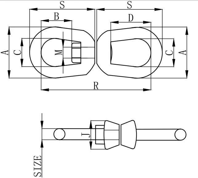 G402 Regular Swivel Details
