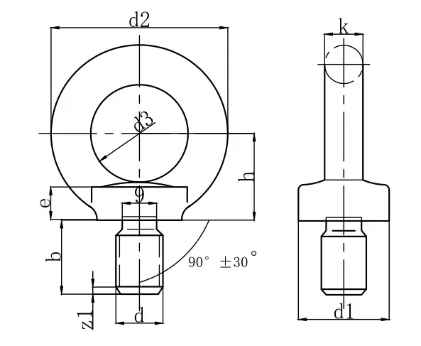 DIN580 Eye Bolts