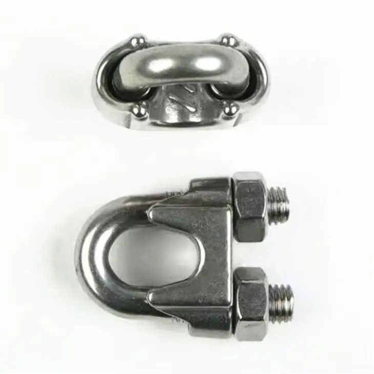 China Stainless Steel US Type Cast Wire Rope Clips Manufacturers, Pricelist