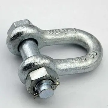 China 55T 2 1/2US Type Bolt Type Chain Shackles G2150 Suppliers, Supplier