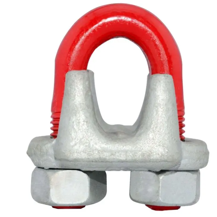 China 3/8 G450 HDG US Type Drop Forged Wire Rope Clips Manufacturers, Quotes