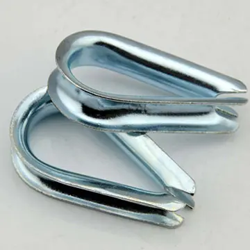 China 16 MM and 5/8 DIN6899A Wire Rope Thimbles Supplier, Pricelist