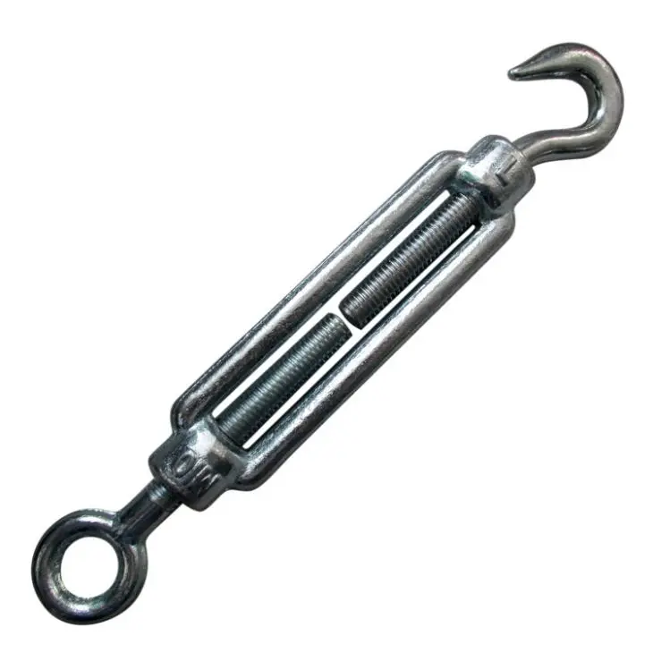 China M6 Galvanized Forged DIN1480 Turnbuckles with Eye and Hook Factories, Factory