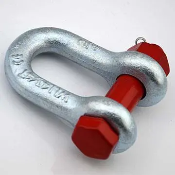 China 55T 2 1/2US Type Bolt Type Chain Shackles G2150 Suppliers, Supplier