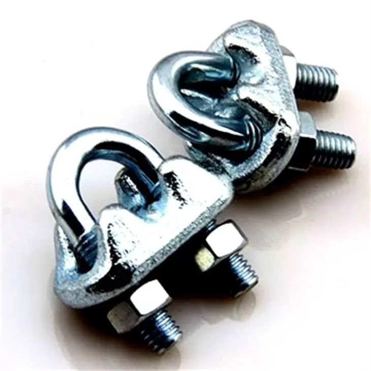 China Carton Steel Galvanized Italian Type Forged Wire Rope Clips Manufacturer, Factory