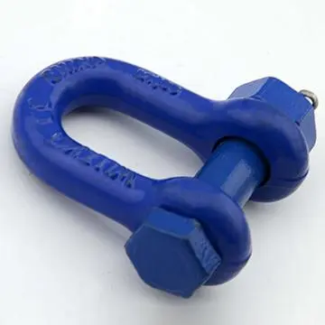 China 55T 2 1/2US Type Bolt Type Chain Shackles G2150 Suppliers, Supplier