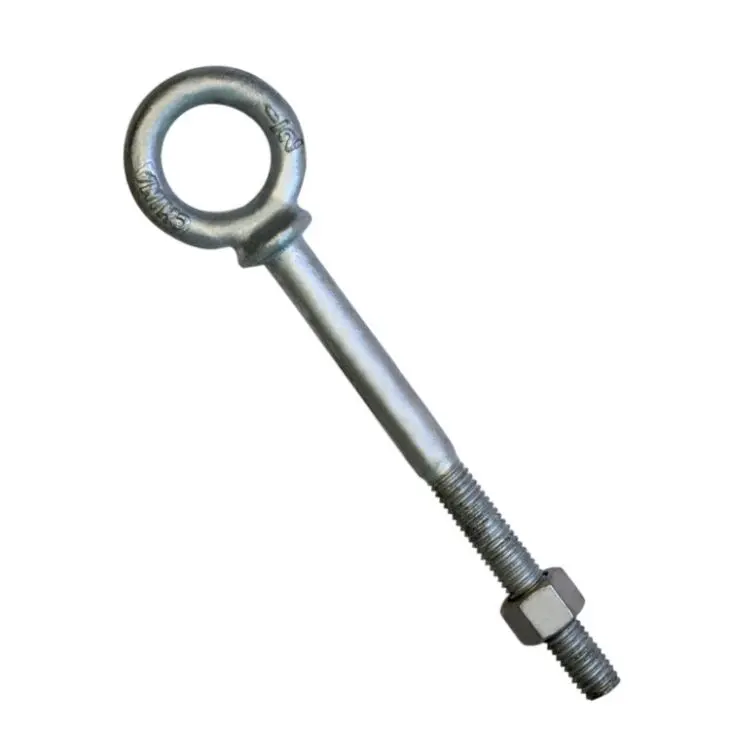 China HDG US Type G277 Forged Shoulder Eye Bolts with Nut Suppliers, Manufacturers