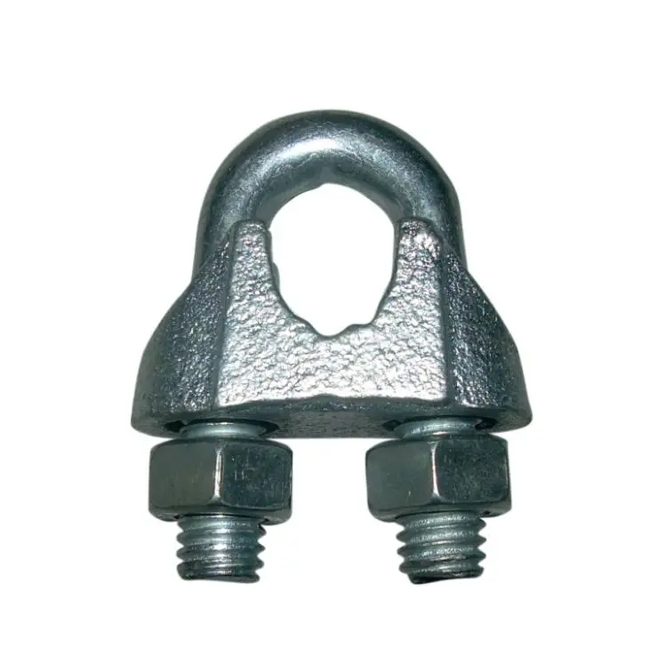 Wholesale 3/8 Galvanized US Type Malleable Wire Rope Cable Clamps for Lifting Manufacturers, Quotes