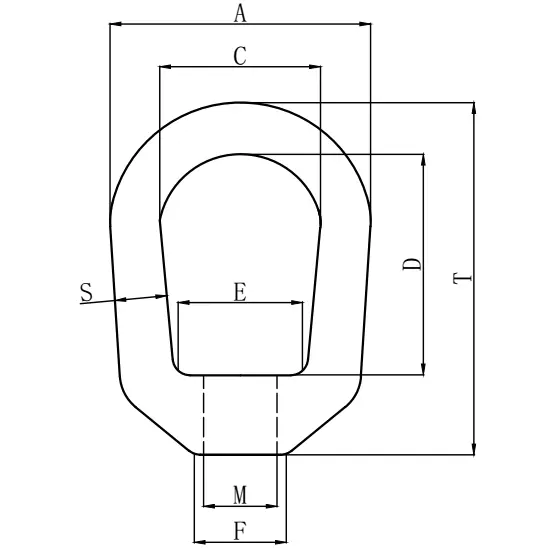 G400 Eye Nuts Details