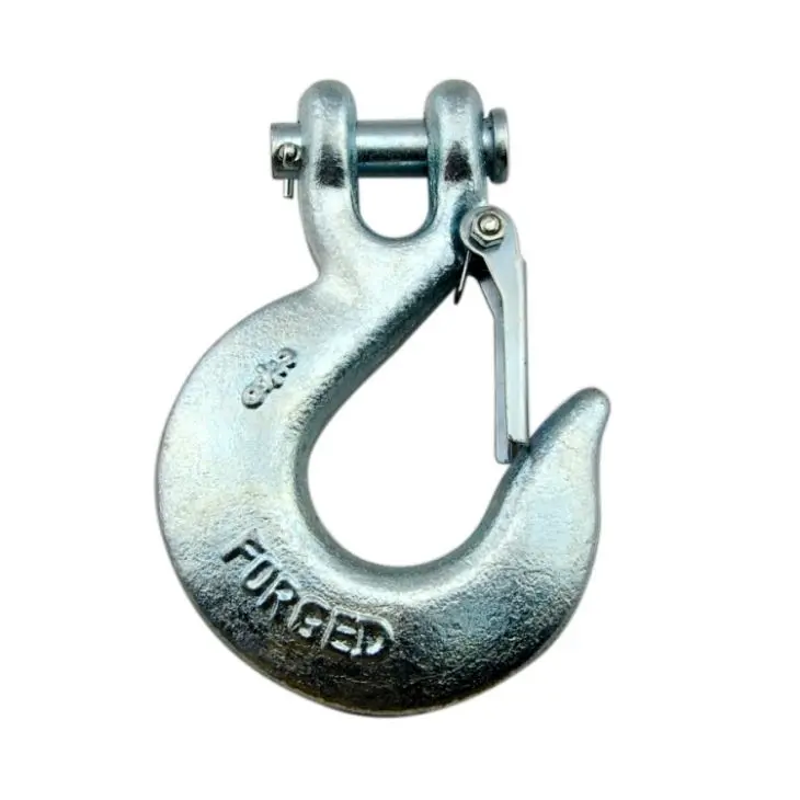 Wholesale 5/16 Galvanized Clevis Slip Hooks with Safety Latch Suppliers, Factory