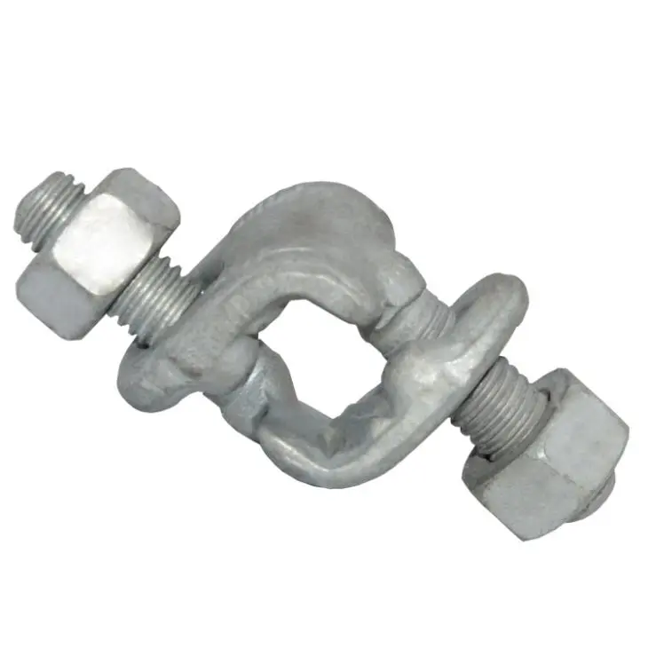 Wholesale 5/16 Crosby HDG US Type Fist Grip Forged Double Saddle Wire Rope Clips Manufacturer, Factory