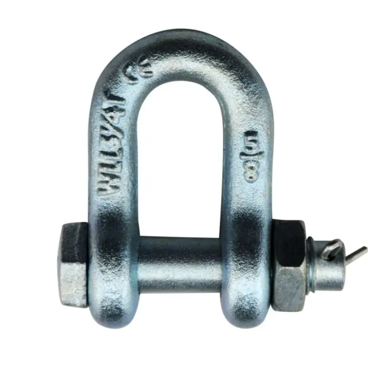 China 55T 2 1/2US Type Bolt Type Chain Shackles G2150 Suppliers, Supplier