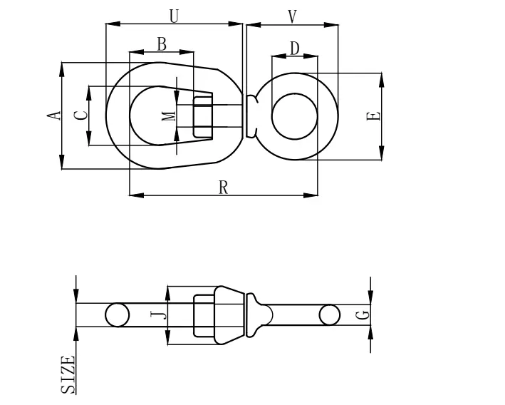G401 Chain Swivel Details