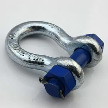 China 85Ton 3Inch US Type High Strength Green Pin Bolt Type Anchor Alloy Shackles G2130 Factories, Quotes