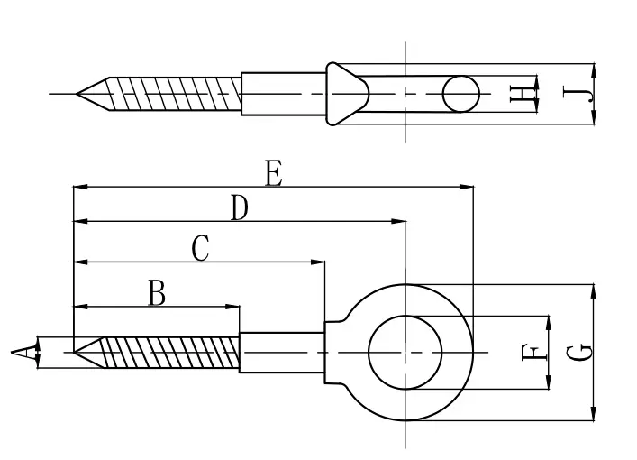 G275 Screw Eye Bolt