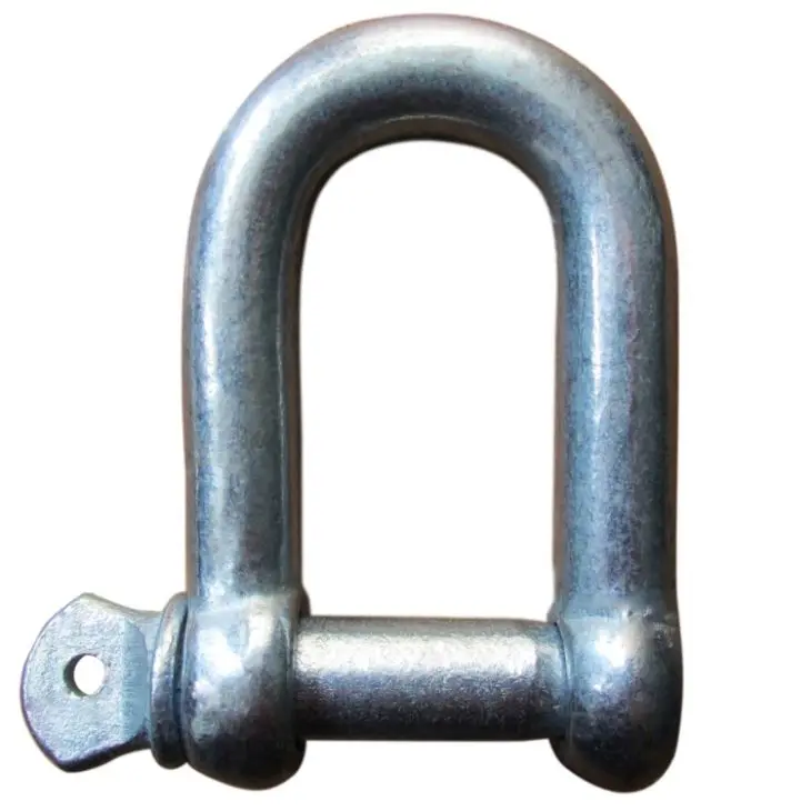 China 18mm JIS Type Galvanizing D Shackles with Collar Manufacturers, Pricelist