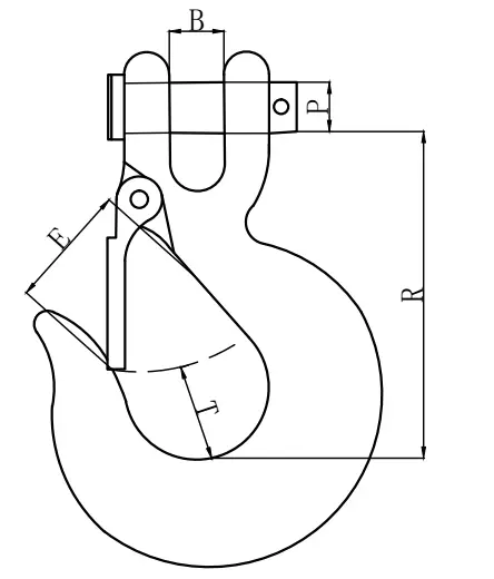 Clevis Slip Hooks