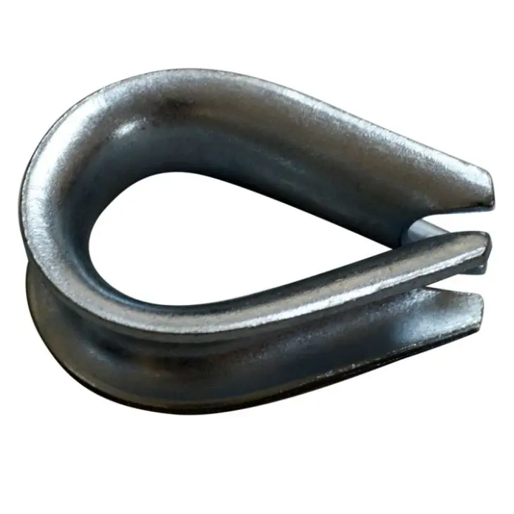Wholesale 1/2 and 3/32 European Type Wire Rope Thimbles Manufacturer, Supplier