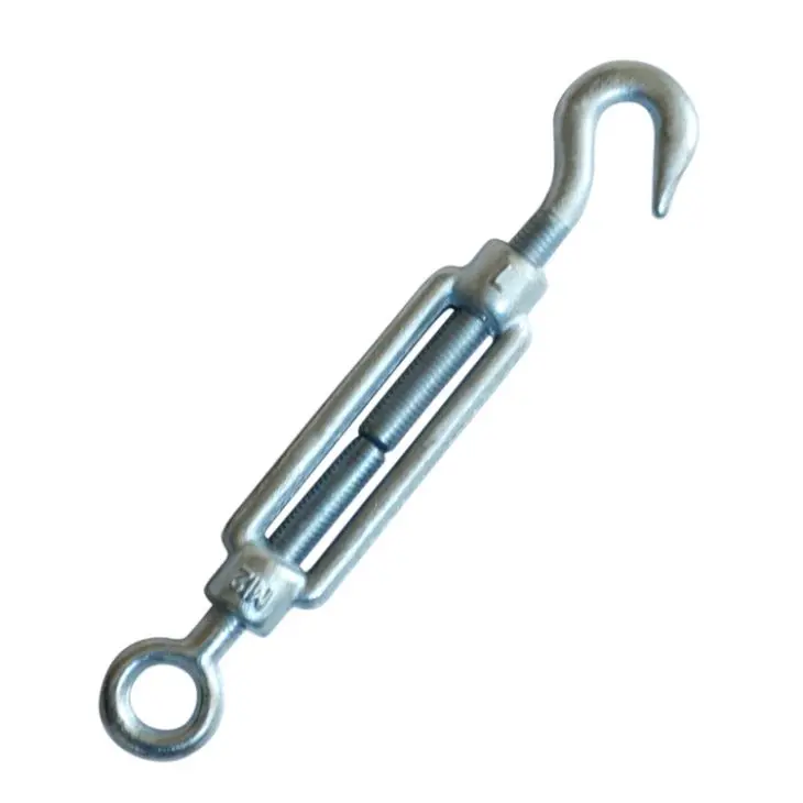 China M6 Galvanized Forged DIN1480 Turnbuckles with Eye and Hook Factories, Factory