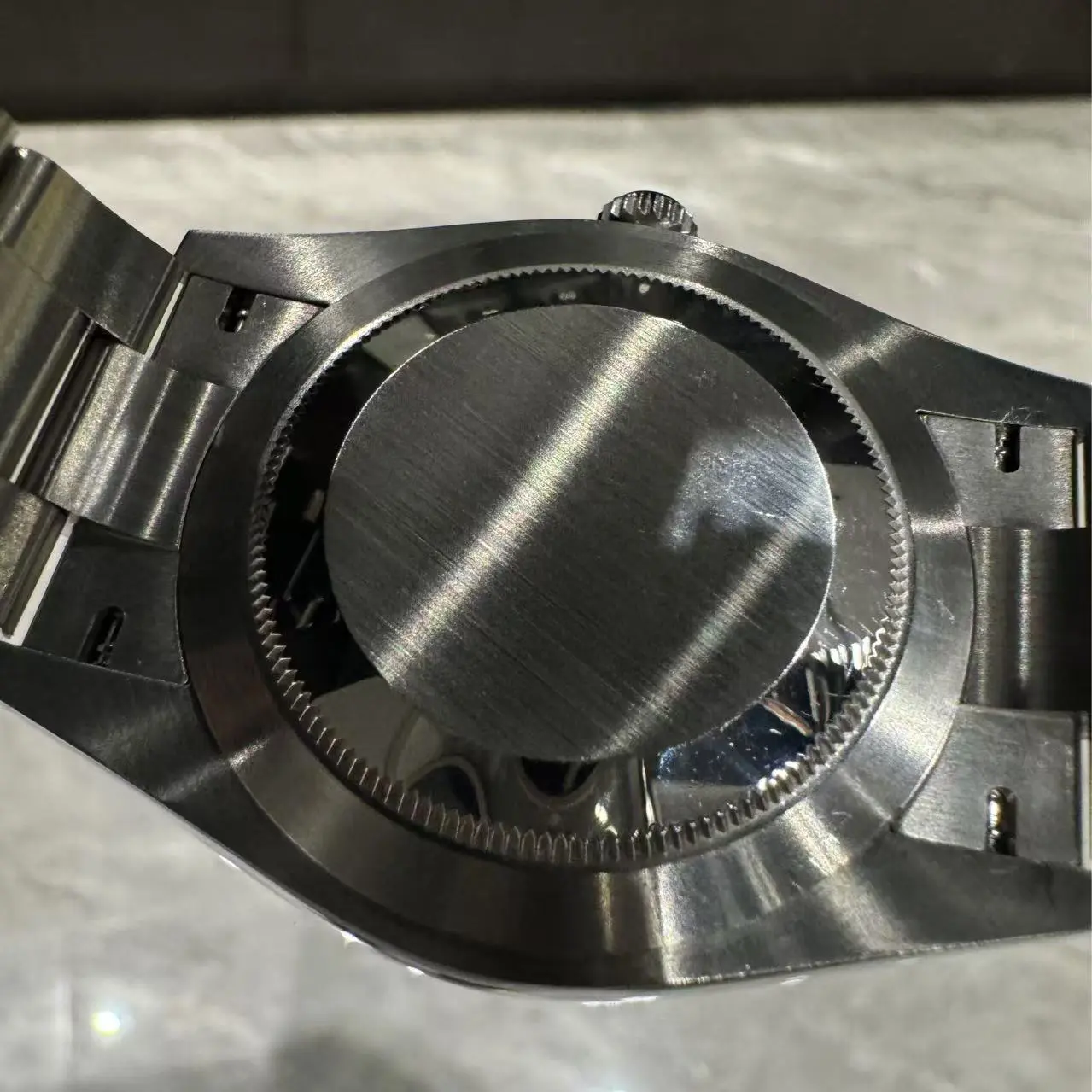 Rolex Oyster Perpetual Back Case View