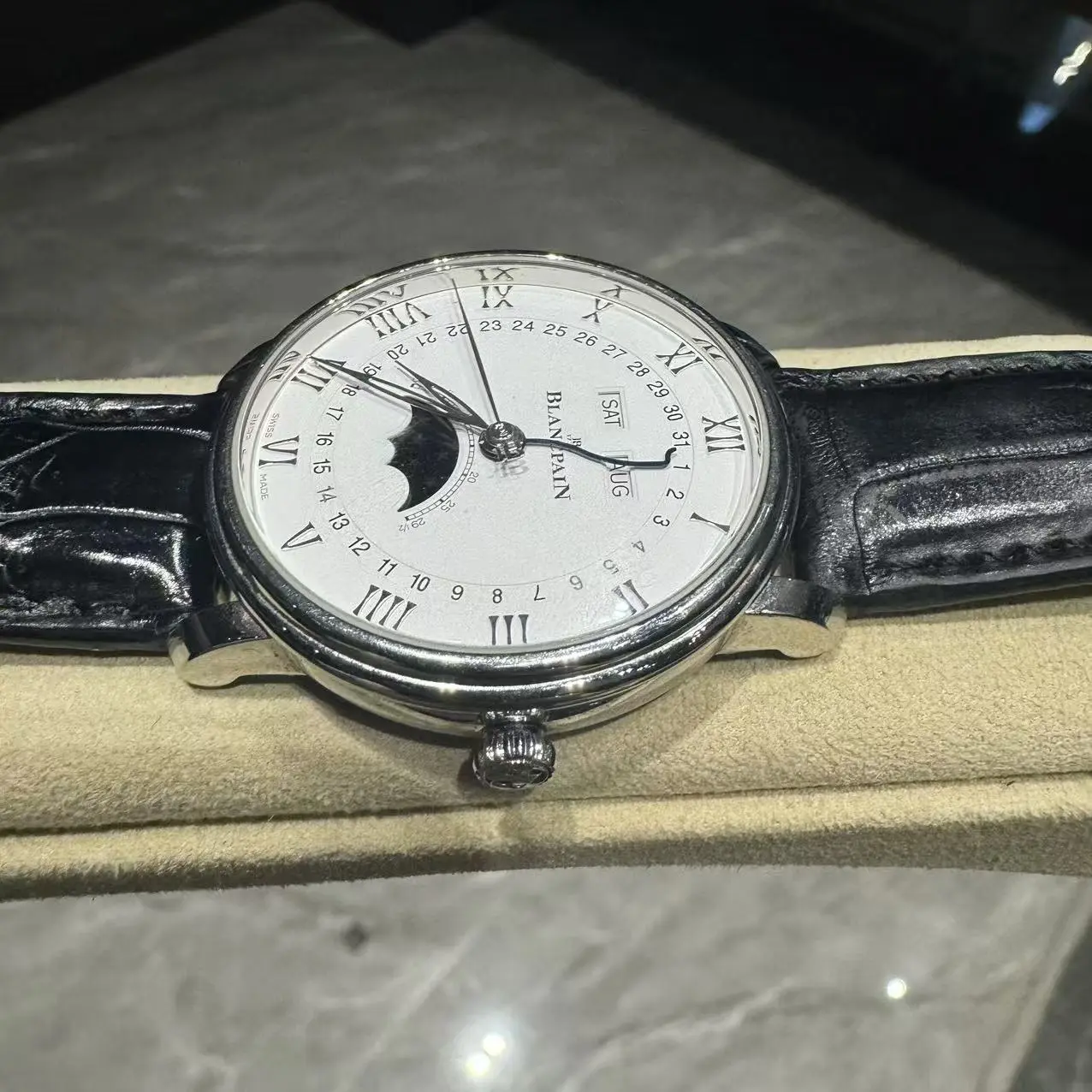 Blancpain Classic Side Dial View