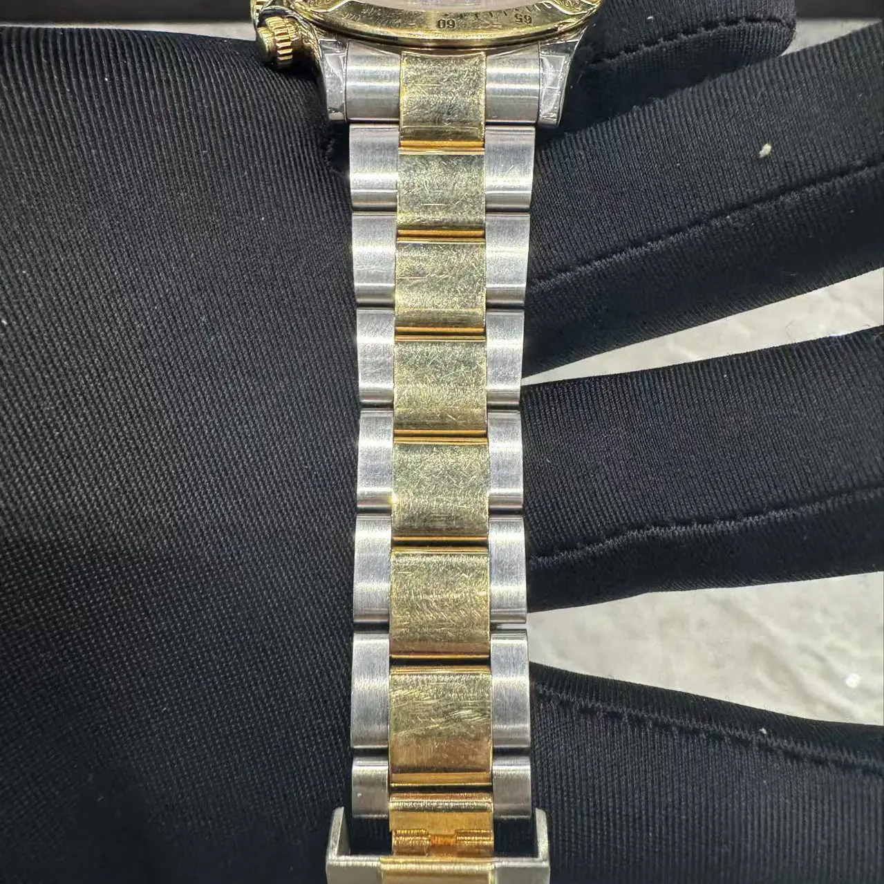 Rolex Daytona Gold and Steel Link