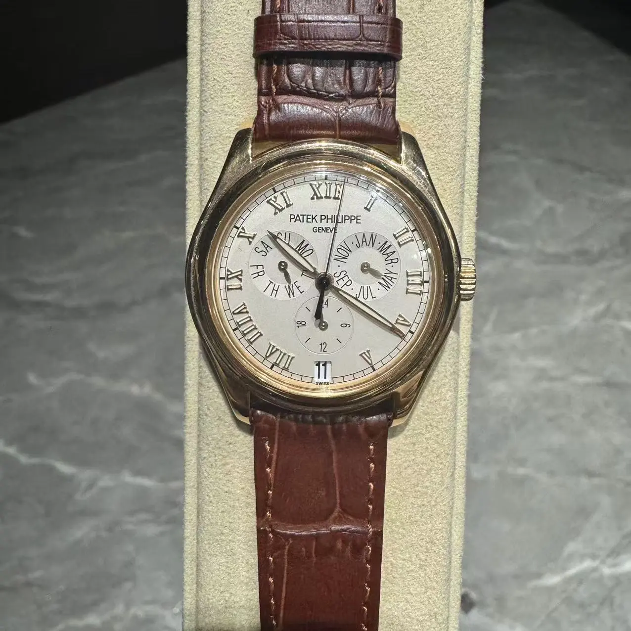 Patek Philippe No. 5035R-001 front view