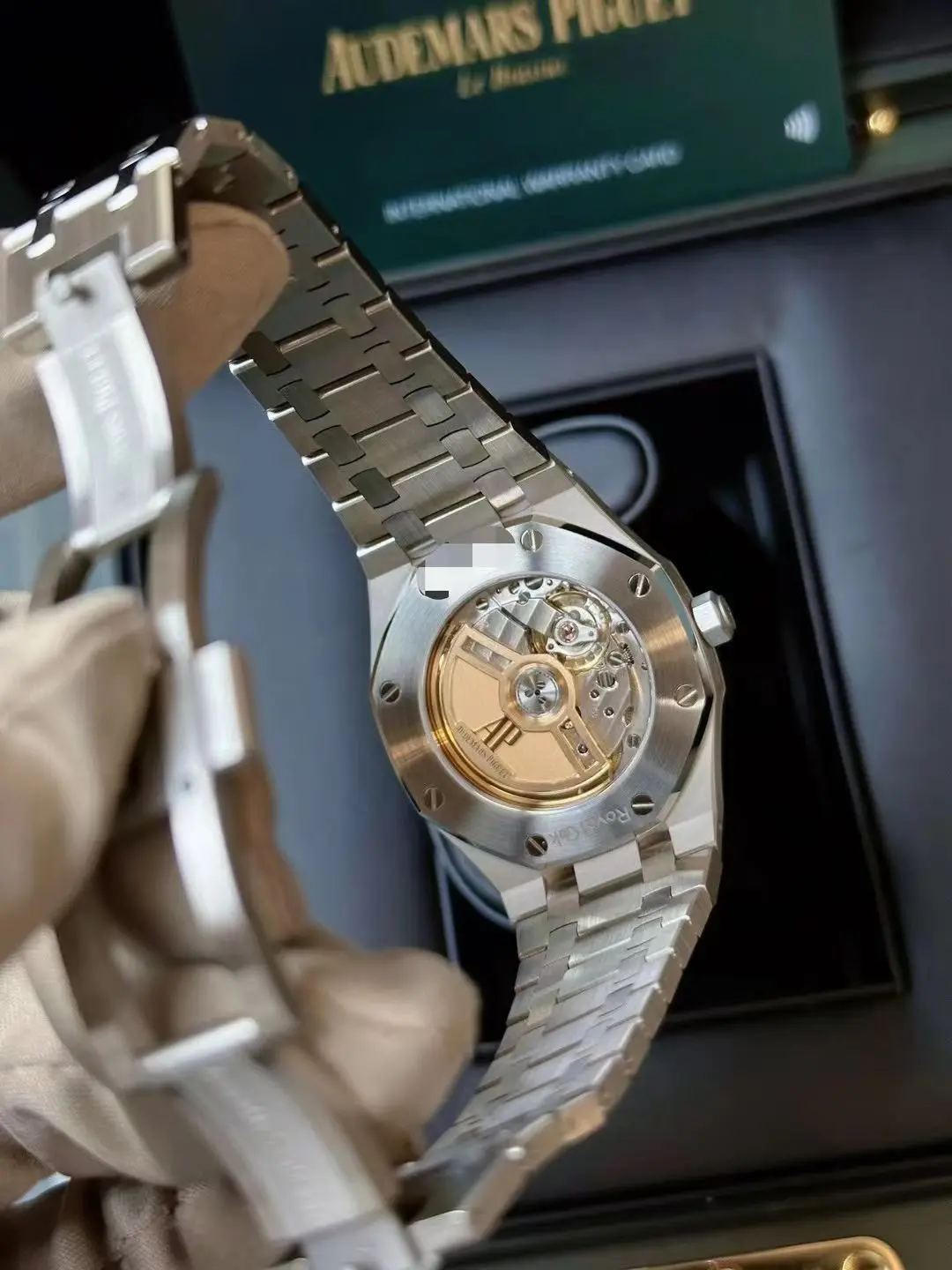 Audemars Piguet Royal Oak Case Back View