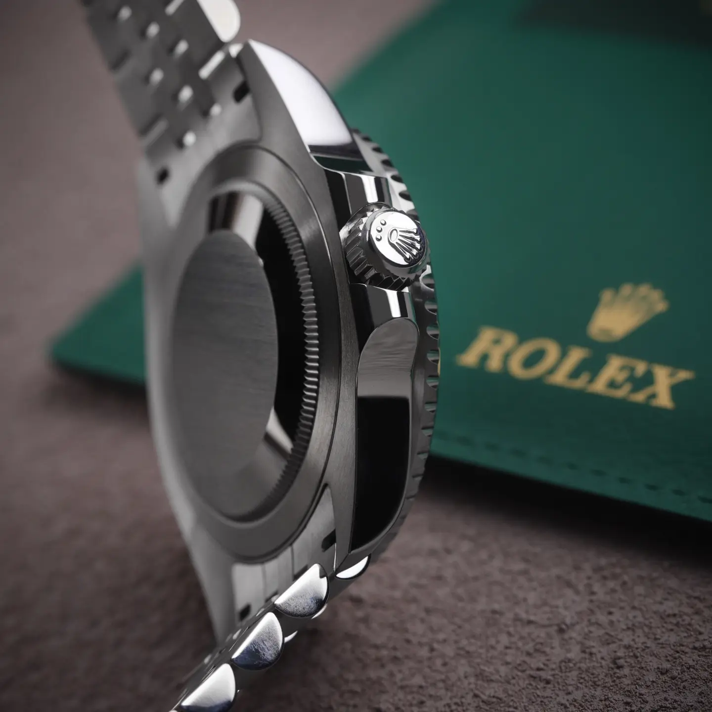 Rolex GMT-Master II side profile view 2