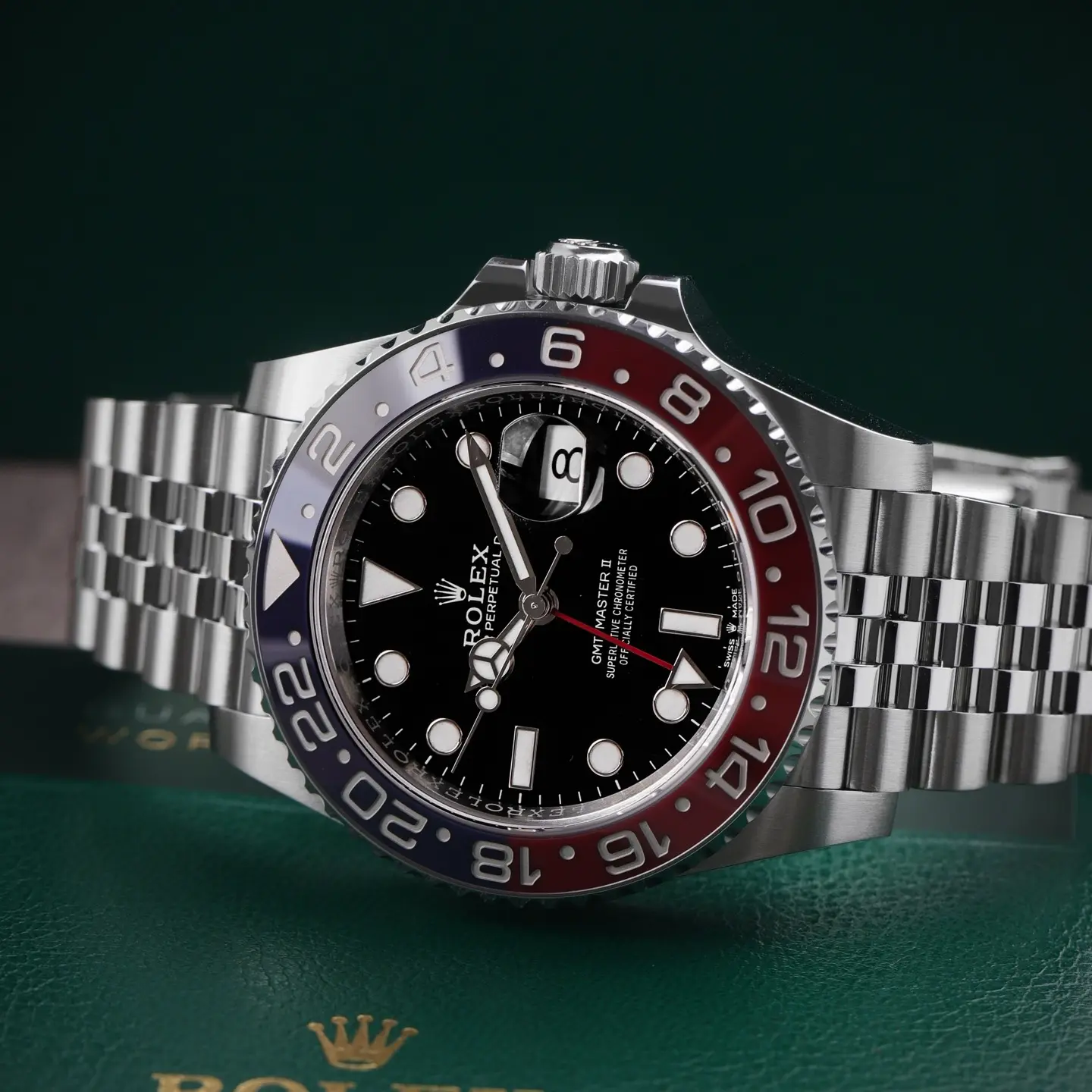 Rolex GMT-Master II front view
