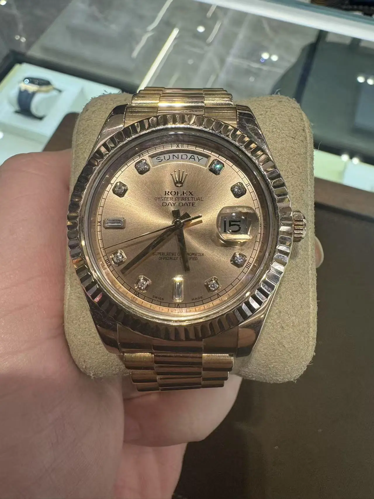 Rolex Day-Date Front View