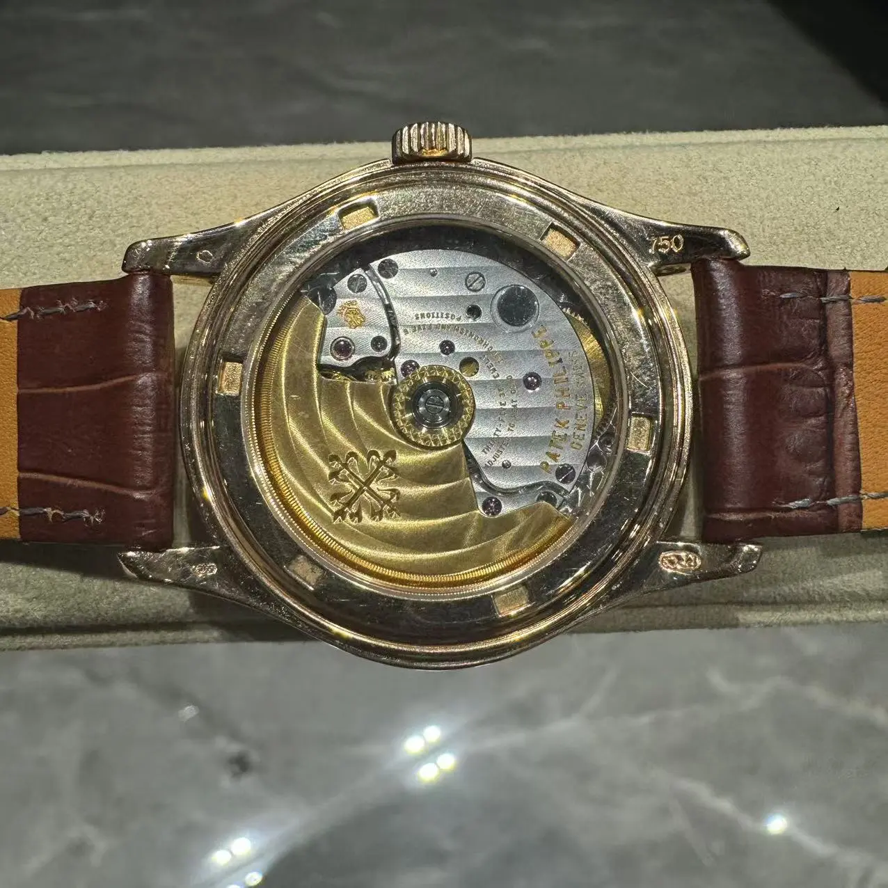 Patek Philippe No. 5035R-001 case back view