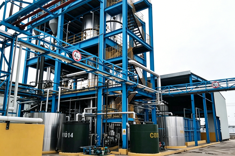 Screening and packaging machinery. Multi-level vibrating screen for refined salt, automatic packaging machine for refined salt