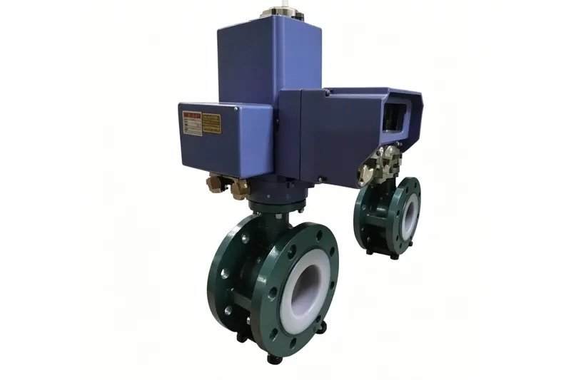 China PTFE-Lined Electric Butterfly Valve Factory, Service