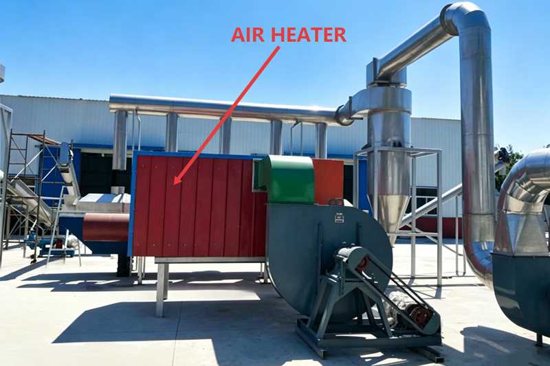 Screening and packaging machinery. Multi-level vibrating screen for refined salt, automatic packaging machine for refined salt