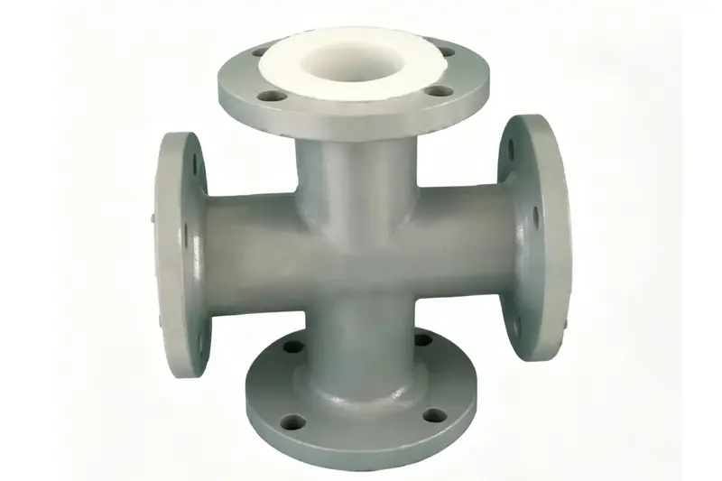 China PTFE Lined Four-Way Factories, Products