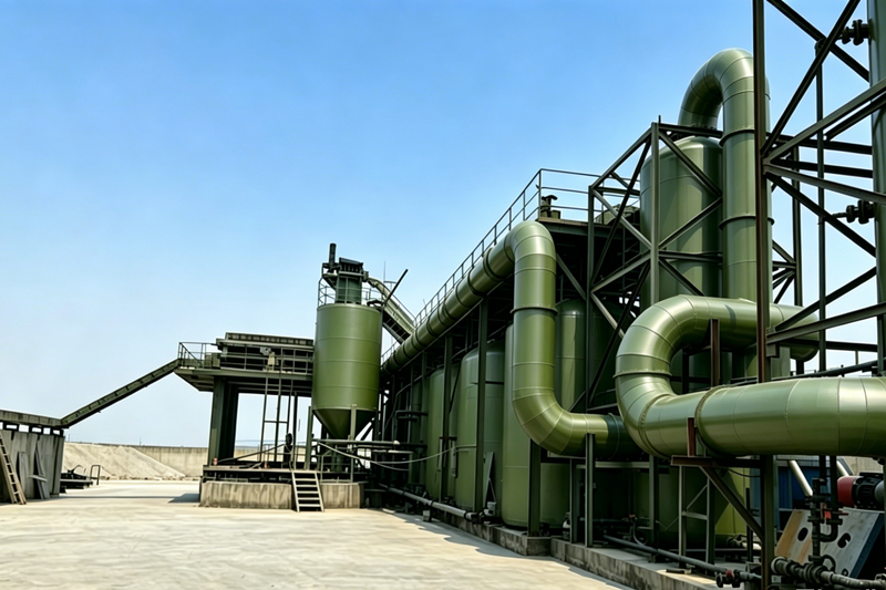Liquid calcium chloride production equipment