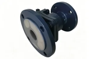 China PTFE-Lined Bottom Discharge Valve