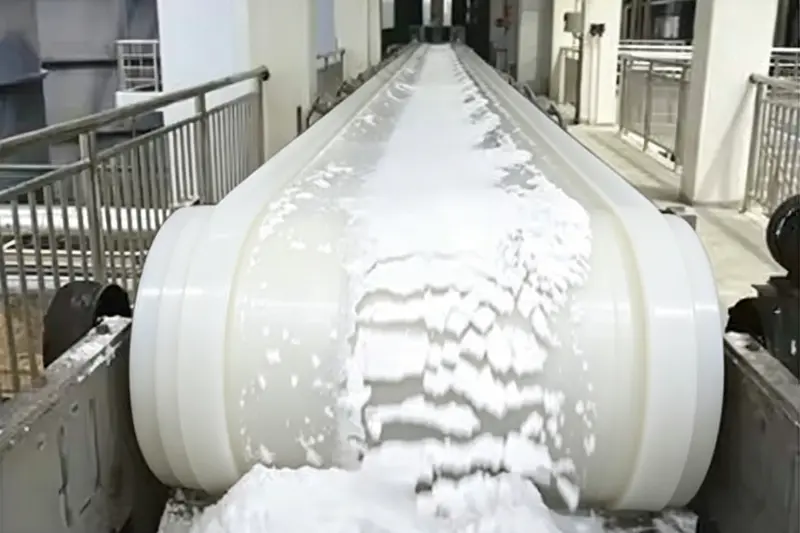 Custom Heavy-Duty Conveyor Belt For Salt Washing Production Line, Anti-Corrosion, Wear-Resistant, Food-Grade Material Factory, Product