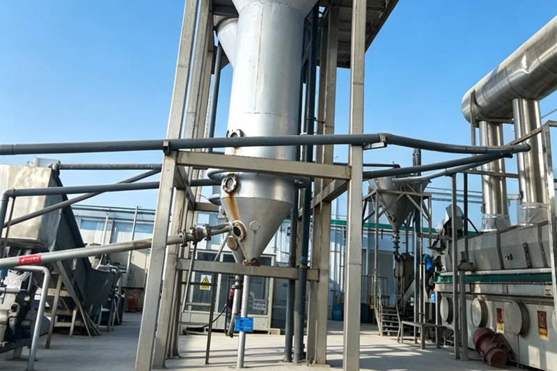 Salt washing line for crude salt purification and impurity removal