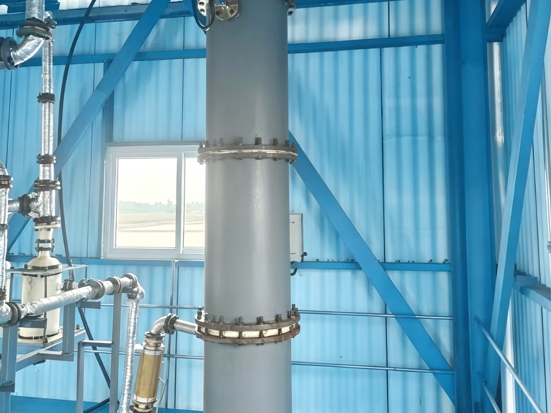 Installation, commissioning and finished product production