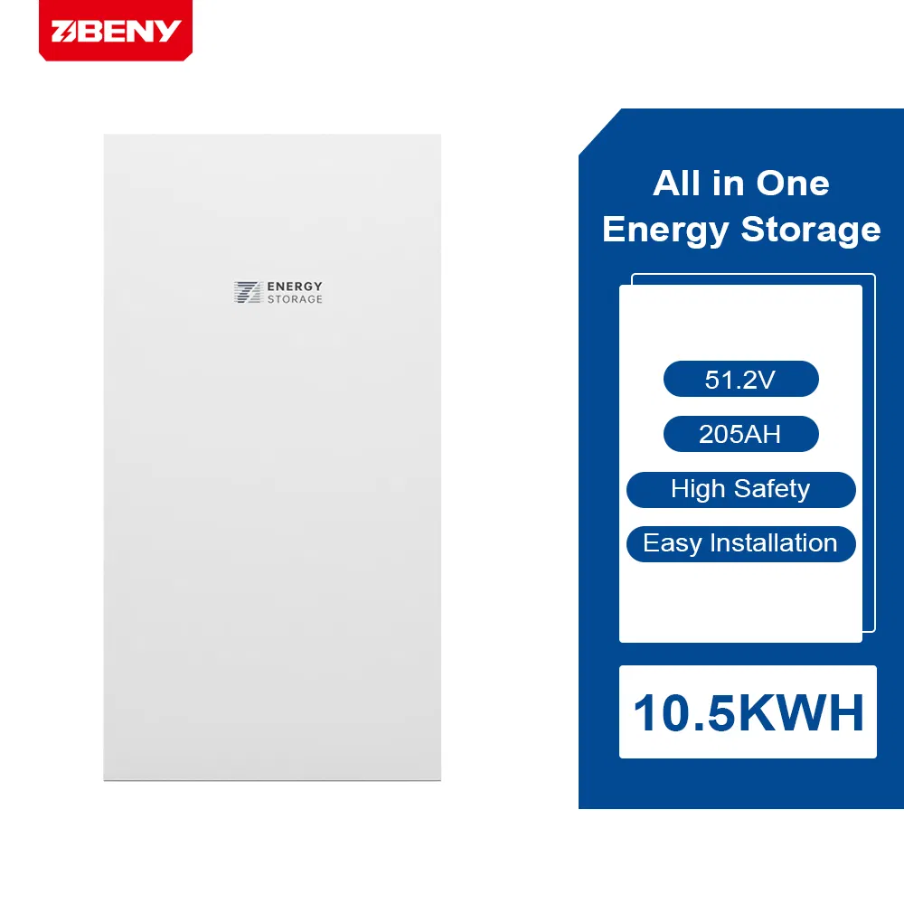 إس 51.2V 205ah 10kwh LiFePO4 جهاز عاكس مثبت على الحائط مع بطارية ليثيوم لتخزين الطاقة الشمسية المنزلية